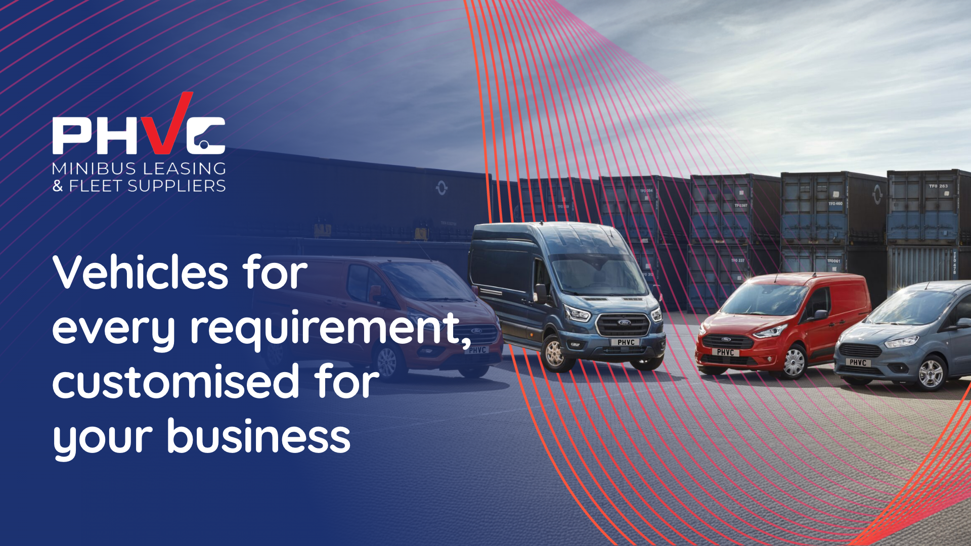 PHVC can supply every kind of vehicle for your fleet